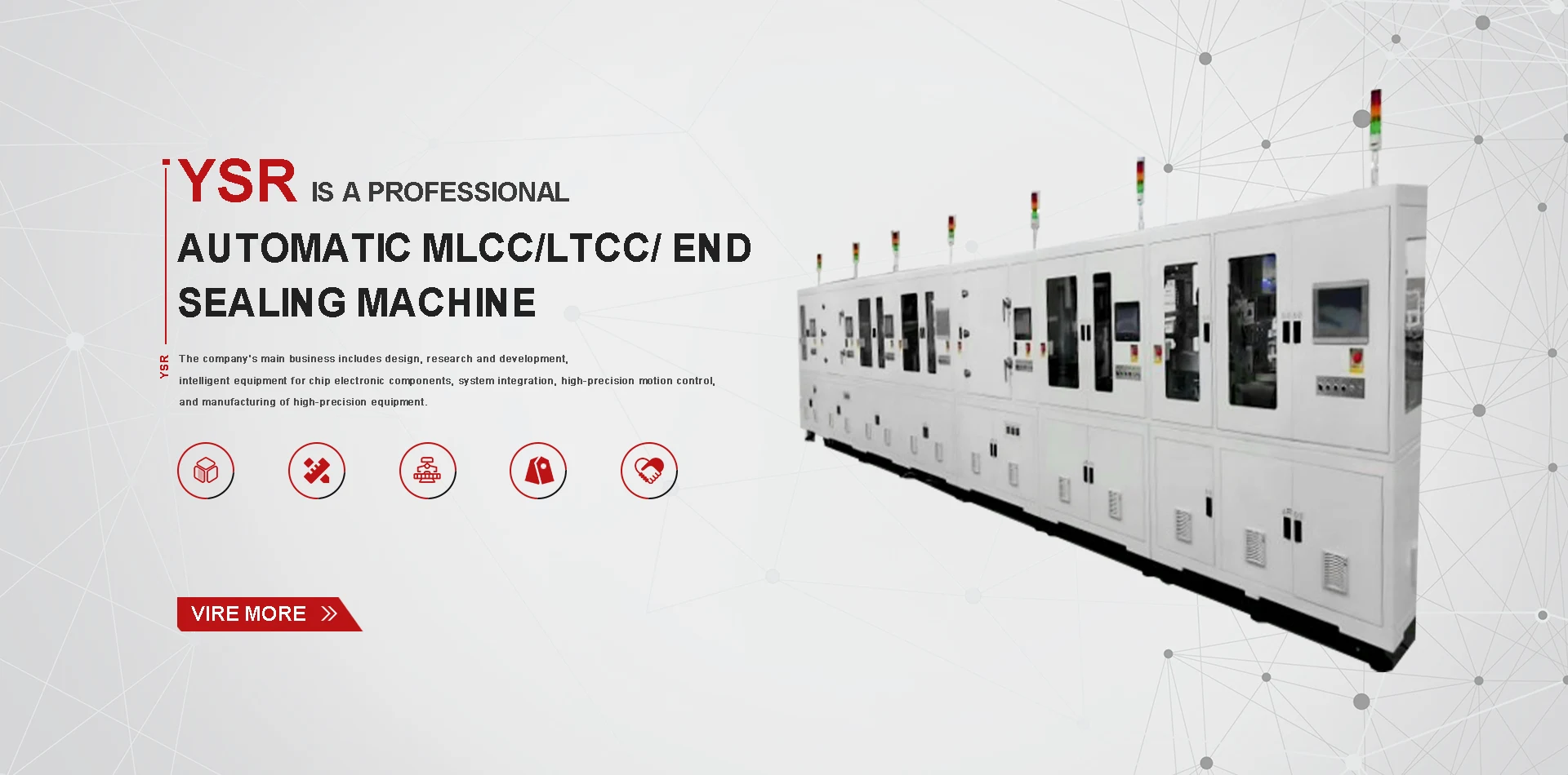 Automatische MLCC/ LTCC/ End -Dichtungsmaschine